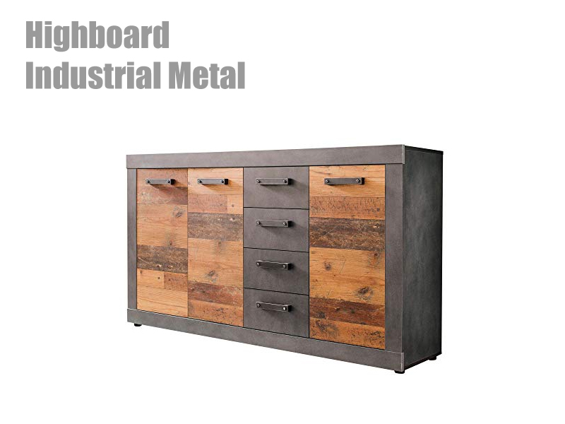 Highboard Industrial Metall